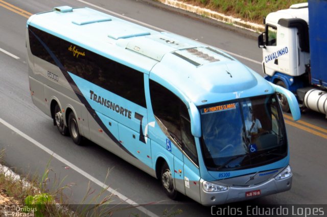 Transnorte - Transporte e Turismo Norte de Minas 85300 na cidade de Montes Claros, Minas Gerais, Brasil, por Carlos Eduardo Lopes. ID da foto: 4211487.