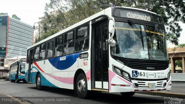 Transportes Coronado 16-3 na cidade de , por Christopher Gamboa. Número da foto: #4210540.