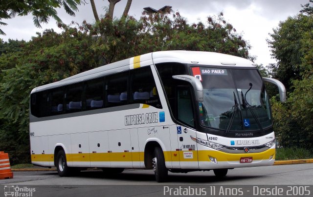 Empresa Cruz 49402 na cidade de São Paulo, São Paulo, Brasil, por Cristiano Soares da Silva. ID da foto: 4212281.