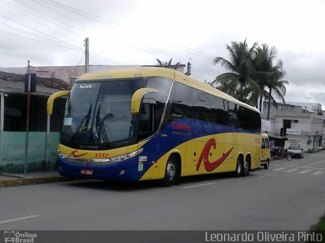 Coletivo Transportes 1512 na cidade de Caruaru, Pernambuco, Brasil, por Leon Oliver. Número da foto: #4212220.