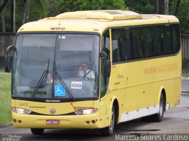 Viação Itapemirim 5403 na cidade de João Pessoa, Paraíba, Brasil, por Marcelo Soares Cardoso. Número da foto: #4212754.