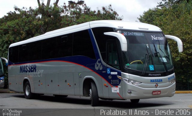 Viação Nasser 211115 na cidade de São Paulo, São Paulo, Brasil, por Cristiano Soares da Silva. ID da foto: 4212284.