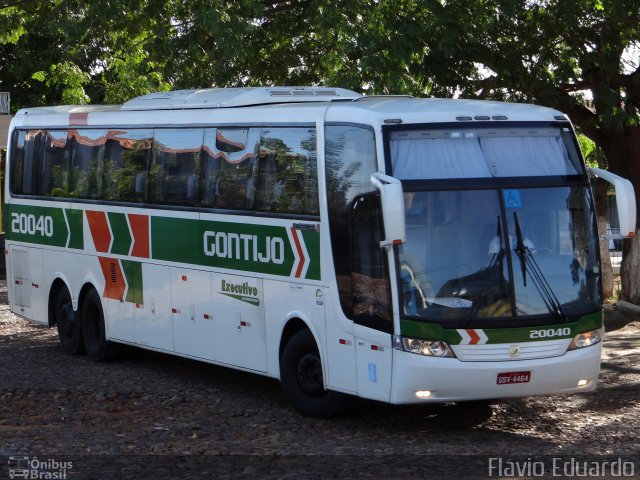 Empresa Gontijo de Transportes 20040 na cidade de Crato, Ceará, Brasil, por Flávio Eduardo. ID da foto: 4212232.