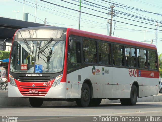 Real Alagoas de Viação 4651 na cidade de Maceió, Alagoas, Brasil, por Rodrigo Fonseca. Número da foto: #4213257.