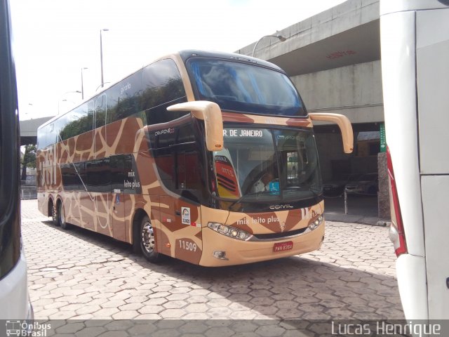 UTIL - União Transporte Interestadual de Luxo 11509 na cidade de Belo Horizonte, Minas Gerais, Brasil, por Lucas Henrique . Número da foto: #4213751.