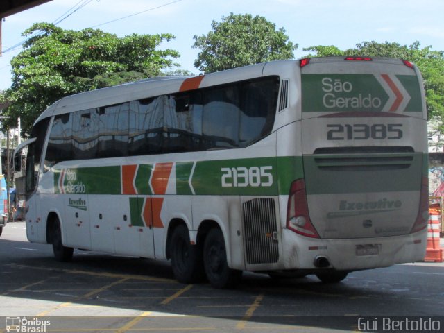 Cia. São Geraldo de Viação 21385 na cidade de Rio de Janeiro, Rio de Janeiro, Brasil, por Guilherme Bertoldo. Número da foto: #4214736.