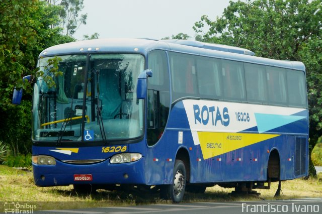 RodeRotas - Rotas de Viação do Triângulo 16208 na cidade de Echaporã, São Paulo, Brasil, por Francisco Ivano. Número da foto: #4214169.