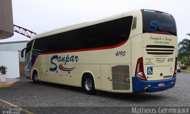 Sanpar Tur 4190 na cidade de São José dos Campos, São Paulo, Brasil, por Matheus Germiniani. Número da foto: #4215118.