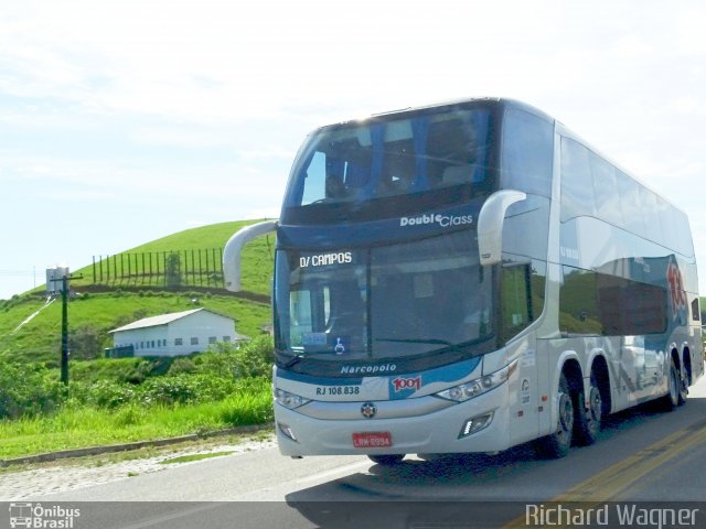 Auto Viação 1001 RJ 108.838 na cidade de Casimiro de Abreu, Rio de Janeiro, Brasil, por Richard Wagner. Número da foto: #4214502.