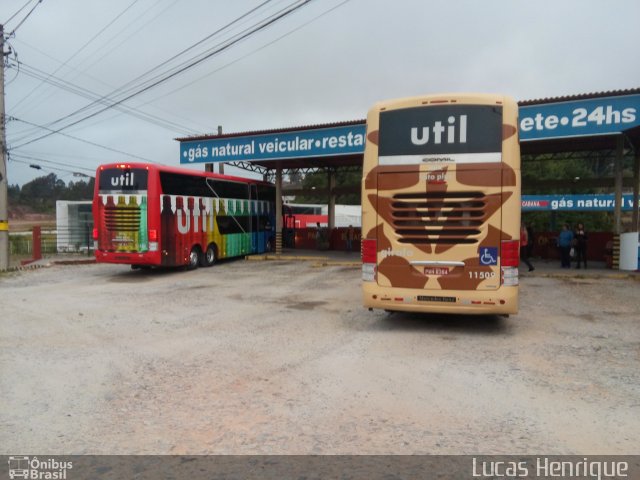 UTIL - União Transporte Interestadual de Luxo 11509 na cidade de Barbacena, Minas Gerais, Brasil, por Lucas Henrique . Número da foto: #4213729.