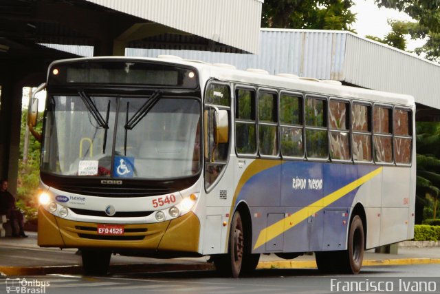 Rápido Turismo 5540 na cidade de Assis, São Paulo, Brasil, por Francisco Ivano. Número da foto: #4214166.