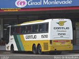 Empresa Gontijo de Transportes 15210 na cidade de João Monlevade, Minas Gerais, Brasil, por Mairo de Magalhães. ID da foto: :id.