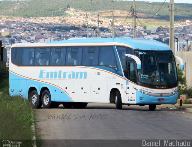 Emtram 4110 na cidade de Vitória da Conquista, Bahia, Brasil, por Daniel  Machado. Número da foto: #4216460.