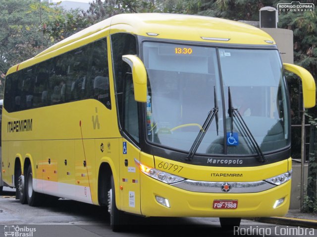 Viação Itapemirim 60797 na cidade de São Paulo, São Paulo, Brasil, por Rodrigo Coimbra. ID da foto: 4216826.