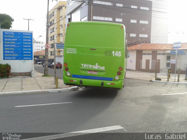 Transportes Therezina 03146 na cidade de Teresina, Piauí, Brasil, por Lucas Gabriel. Número da foto: #4217180.