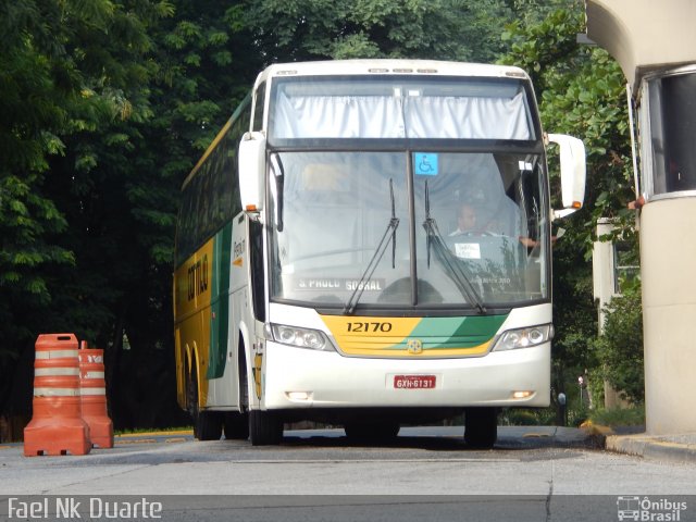 Empresa Gontijo de Transportes 12170 na cidade de São Paulo, São Paulo, Brasil, por Raphael José da Silva. Número da foto: #4217930.