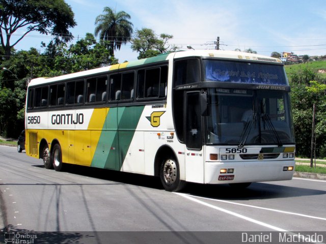 Empresa Gontijo de Transportes 5850 na cidade de Belo Horizonte, Minas Gerais, Brasil, por Daniel  Machado. ID da foto: 4216440.