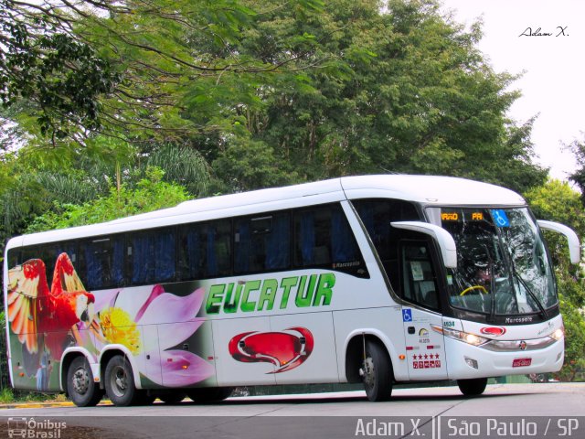 Eucatur - Empresa União Cascavel de Transportes e Turismo 4934 na cidade de São Paulo, São Paulo, Brasil, por Adam Xavier Rodrigues Lima. Número da foto: #4216638.