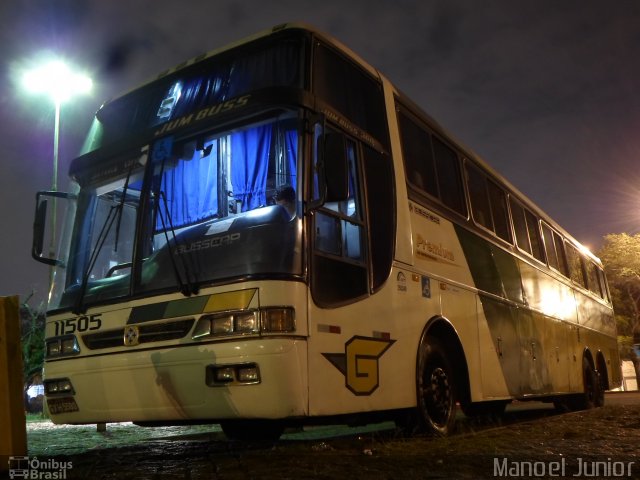 Empresa Gontijo de Transportes 11505 na cidade de São Paulo, São Paulo, Brasil, por Manoel Junior. ID da foto: 4216208.