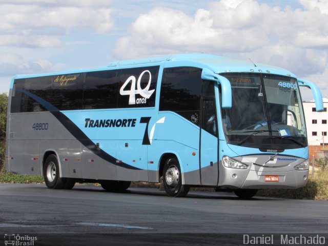 Transnorte - Transporte e Turismo Norte de Minas 48800 na cidade de Montes Claros, Minas Gerais, Brasil, por Daniel  Machado. Número da foto: #4216821.