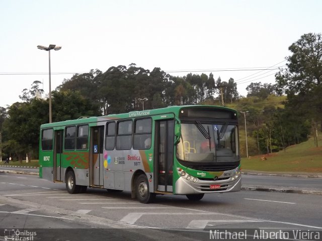 BBTT - Benfica Barueri Transporte e Turismo 00747 na cidade de Barueri, São Paulo, Brasil, por Michael  Alberto Vieira. Número da foto: #4216096.