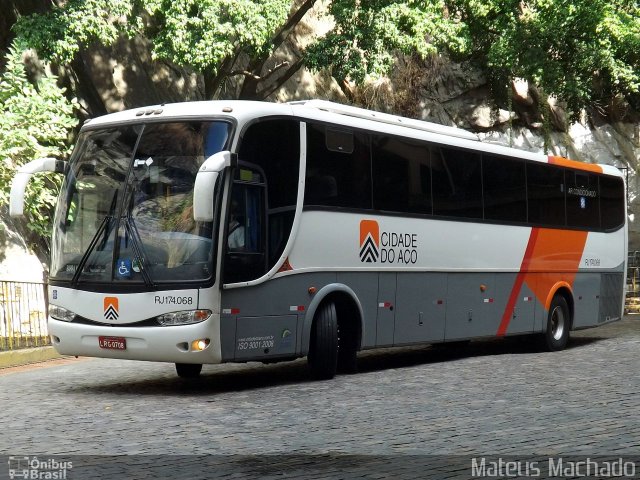 Viação Cidade do Aço RJ 174.068 na cidade de Barra Mansa, Rio de Janeiro, Brasil, por Mateus Machado. Número da foto: #4219359.