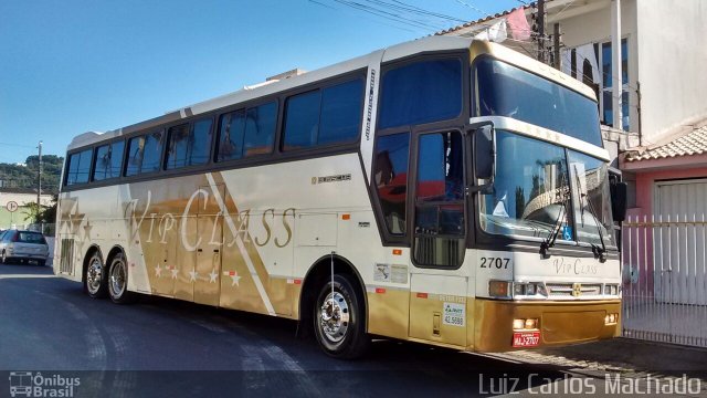 Vip Class Tur 2707 na cidade de São José, Santa Catarina, Brasil, por Luiz Carlos Machado. ID da foto: 4218451.