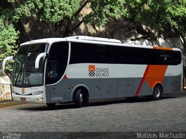 Viação Cidade do Aço RJ 174.117 na cidade de Barra Mansa, Rio de Janeiro, Brasil, por Mateus Machado. Número da foto: #4219361.