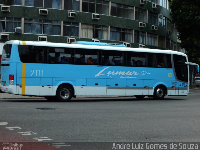 Lumar Rio Turismo 201 na cidade de Rio de Janeiro, Rio de Janeiro, Brasil, por André Luiz Gomes de Souza. Número da foto: #4219781.