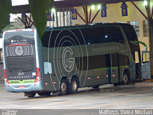 Viação Garcia 8641 na cidade de Maringá, Paraná, Brasil, por Matheus Vieira Mortari. Número da foto: #4220084.
