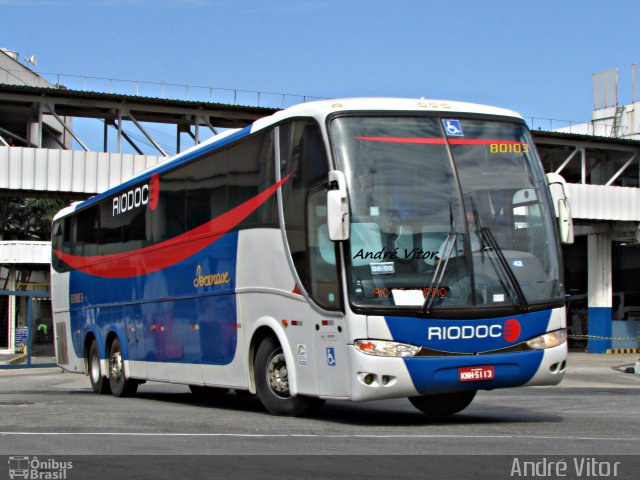 Viação Riodoce 80103 na cidade de Rio de Janeiro, Rio de Janeiro, Brasil, por André Vitor  Silva dos Santos. ID da foto: 4221452.