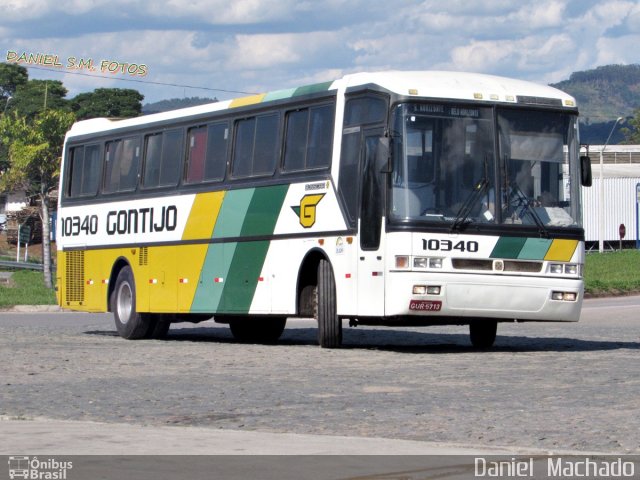 Empresa Gontijo de Transportes 10340 na cidade de Perdões, Minas Gerais, Brasil, por Daniel  Machado. ID da foto: 4220539.