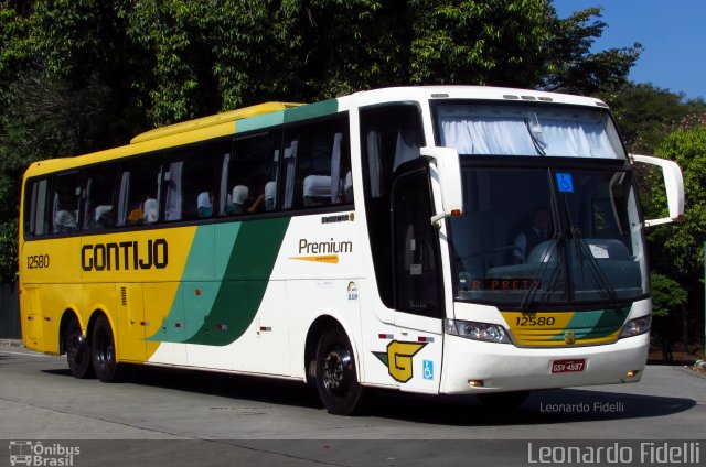 Empresa Gontijo de Transportes 12580 na cidade de São Paulo, São Paulo, Brasil, por Leonardo Fidelli. Número da foto: #4221968.