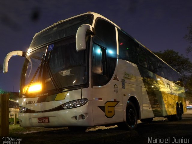 Empresa Gontijo de Transportes 14100 na cidade de São Paulo, São Paulo, Brasil, por Manoel Junior. Número da foto: #4220488.
