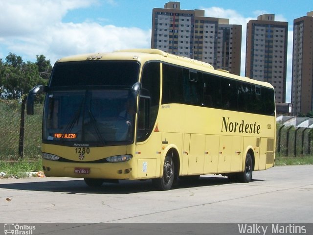 Viação Nordeste 1280 na cidade de Natal, Rio Grande do Norte, Brasil, por Walky Martins Nascimento. Número da foto: #4221567.