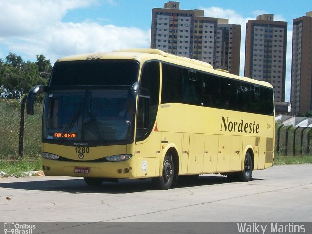 Viação Nordeste 1280 na cidade de Natal, Rio Grande do Norte, Brasil, por Walky Martins Nascimento. ID da foto: 4221567.