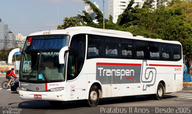Transpen Transporte Coletivo e Encomendas 34070 na cidade de São Paulo, São Paulo, Brasil, por Cristiano Soares da Silva. Número da foto: #4220691.