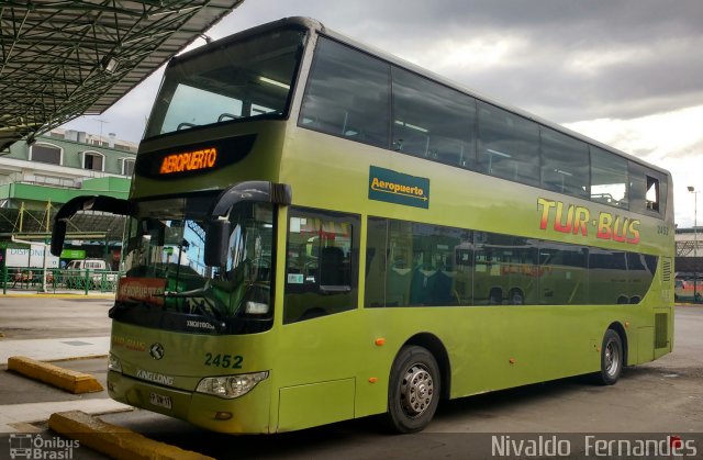 TurBus 2452 na cidade de , por Nivaldo  Fernandes. ID da foto: 4220903.