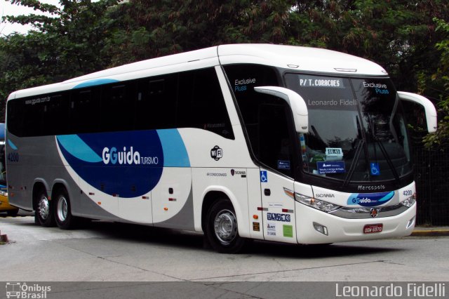 GGuida - Graça e Guida Transportes e Turismo 4200 na cidade de São Paulo, São Paulo, Brasil, por Leonardo Fidelli. Número da foto: #4221215.
