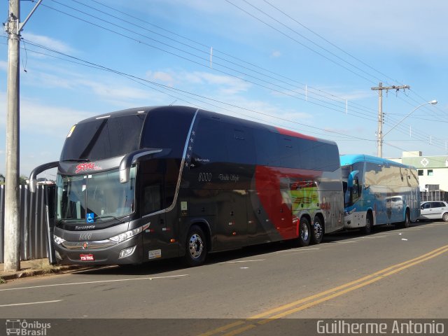 Style Bus 8000 na cidade de Araxá, Minas Gerais, Brasil, por Guilherme Antonio. Número da foto: #4221136.