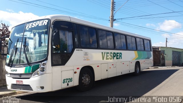 Vesper Transportes 8726 na cidade de Francisco Morato, São Paulo, Brasil, por Johnny Ferreira. Número da foto: #4164033.