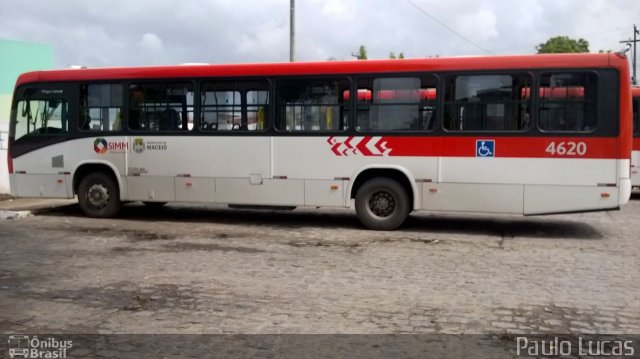 Real Alagoas de Viação 4620 na cidade de Maceió, Alagoas, Brasil, por Paulo Lucas. ID da foto: 4165016.