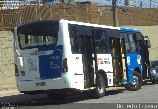 Transcooper > Norte Buss 2 6120 na cidade de São Paulo, São Paulo, Brasil, por Roberto Teixeira. Número da foto: #4165668.