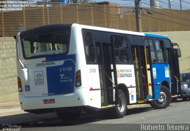 Transcooper > Norte Buss 2 6120 na cidade de São Paulo, São Paulo, Brasil, por Roberto Teixeira. ID da foto: 4165668.