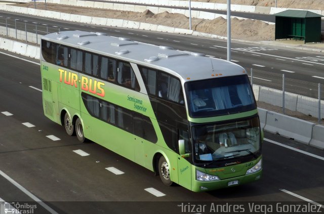 TurBus 2403 na cidade de , por Irizar Andres Vega Gonzalez. Número da foto: #4164399.