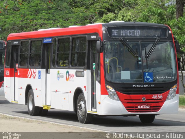 Real Alagoas de Viação 4656 na cidade de Maceió, Alagoas, Brasil, por Rodrigo Fonseca. Número da foto: #4164731.