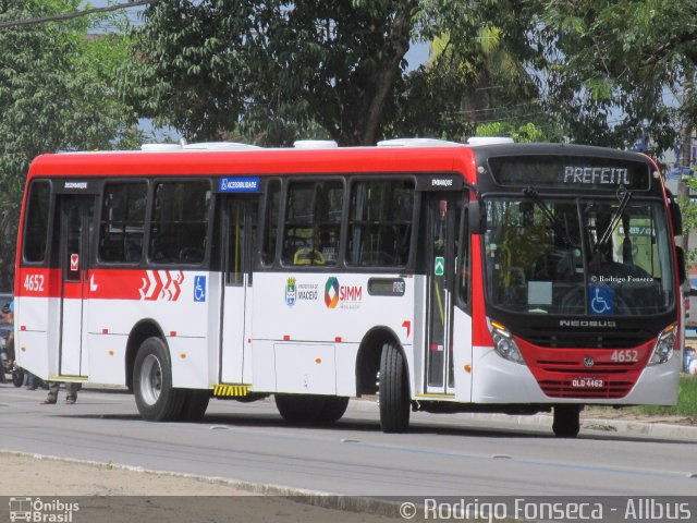 Real Alagoas de Viação 4652 na cidade de Maceió, Alagoas, Brasil, por Rodrigo Fonseca. ID da foto: 4164739.