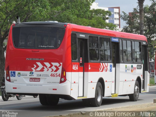 Real Alagoas de Viação 4654 na cidade de Maceió, Alagoas, Brasil, por Rodrigo Fonseca. Número da foto: #4164736.