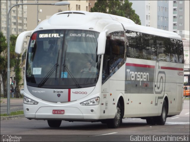 Transpen Transporte Coletivo e Encomendas 42000 na cidade de Curitiba, Paraná, Brasil, por Gabriel Guachineski. Número da foto: #4223892.
