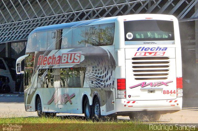 Flecha Bus 8844 na cidade de Florianópolis, Santa Catarina, Brasil, por Rodrigo S. G Busólogo do Brasil. Número da foto: #4224076.